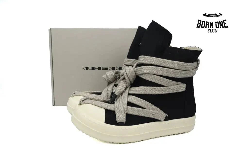 Rick Owens DRKSHDW Luxor Hexa High ’Black Milk’