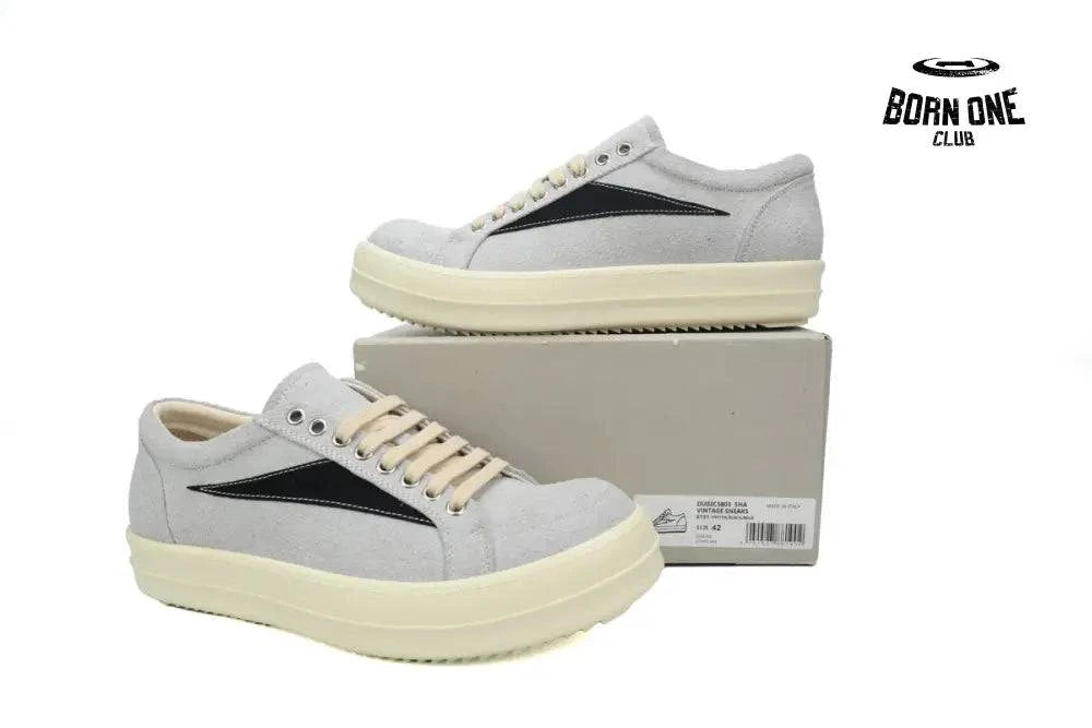 Rick Owens DRKSHDW Luxor Vintage Sneaks ’Oyster Black