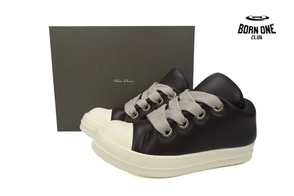 Rick Owens Luxor Jumbo Padded Low ’Black Milk’