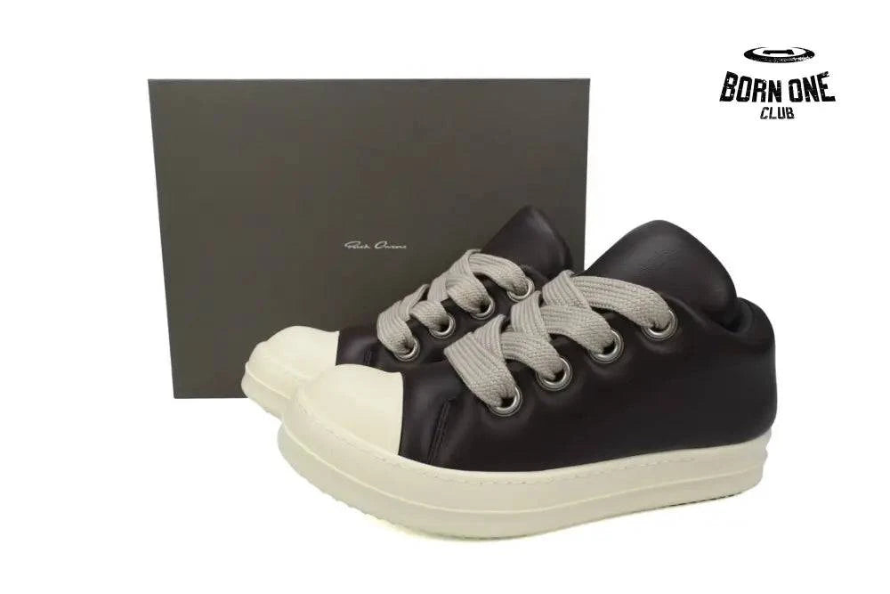 Rick Owens Luxor Jumbo Padded Low ’Black Milk’