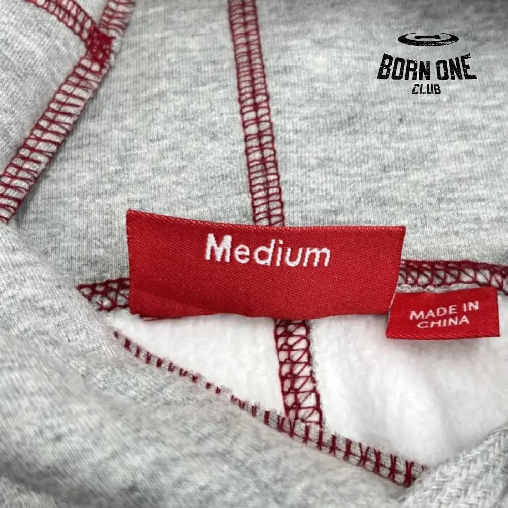 Set Supreme Coverstitch Hooded Conjunto Moletom