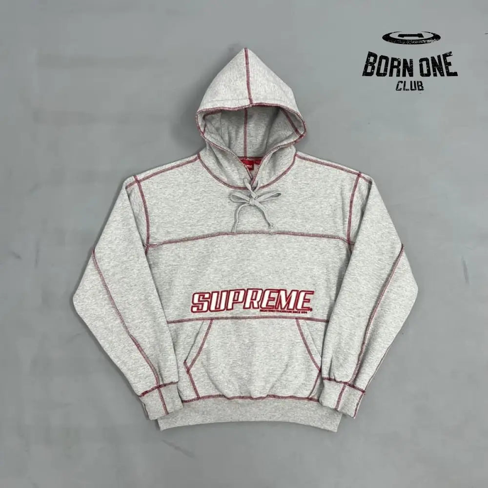 Set Supreme Coverstitch Hooded Conjunto Moletom