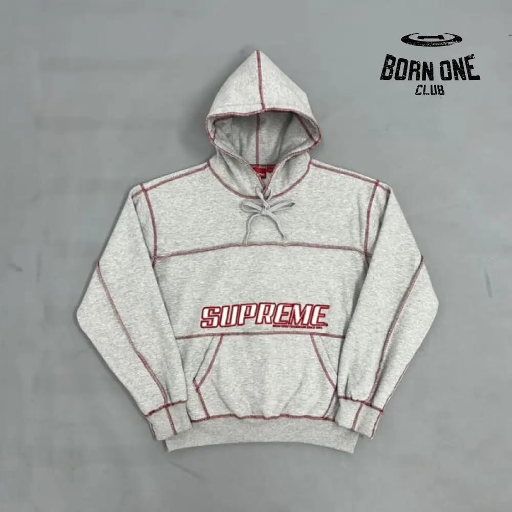 Set Supreme Coverstitch Hooded Conjunto Moletom