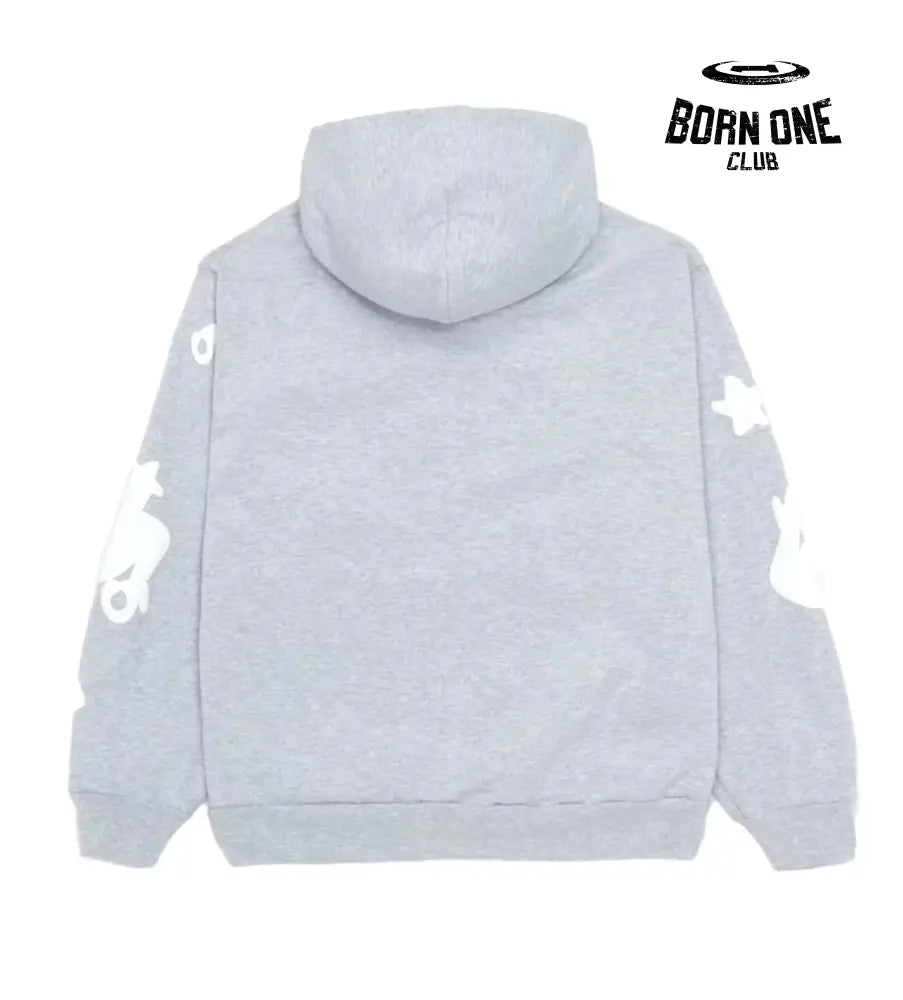 Sp5der Beluga Hoodie Heather Grey Hoodie