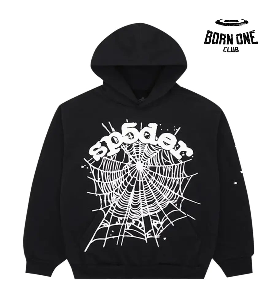Sp5der OG Web Hoodie Black Hoodie