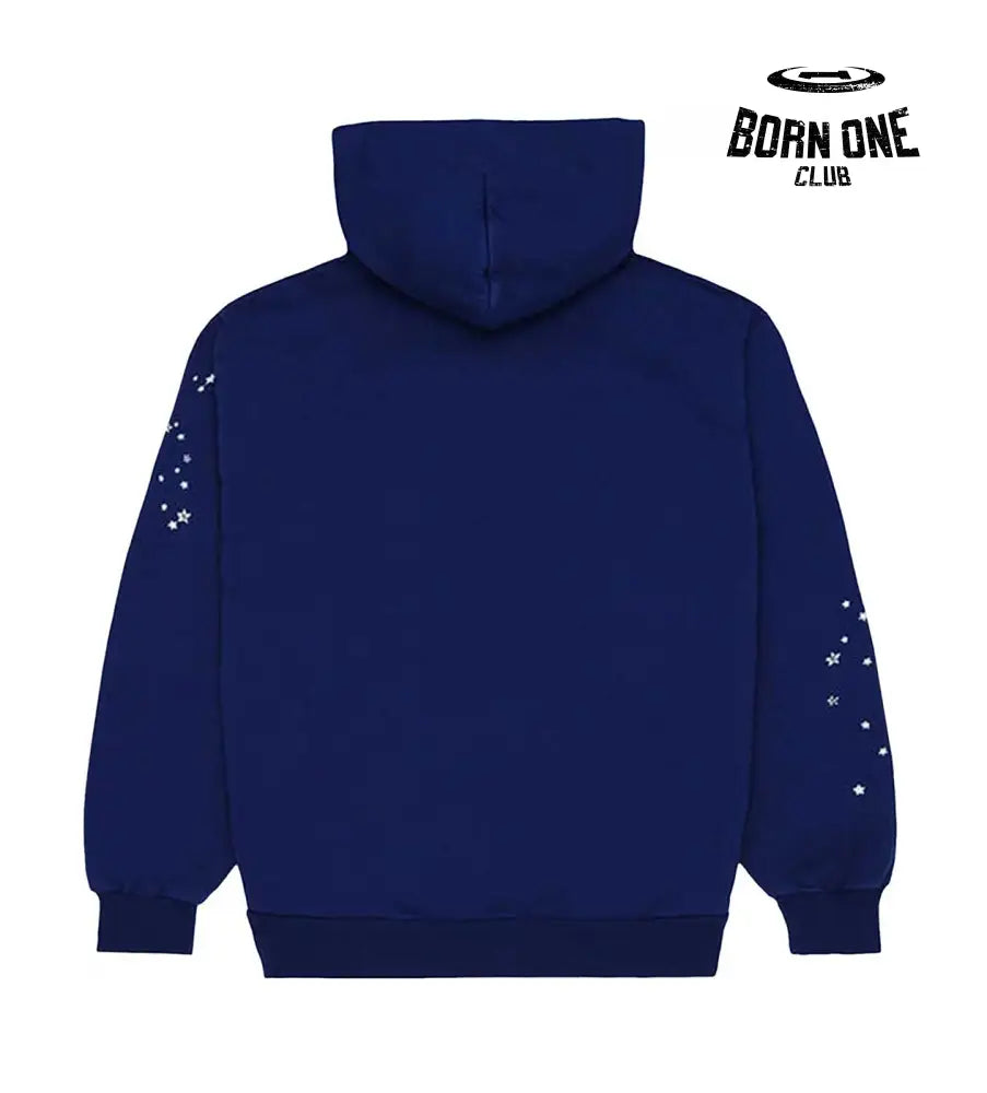Sp5der OG Web Hoodie Navy Hoodie