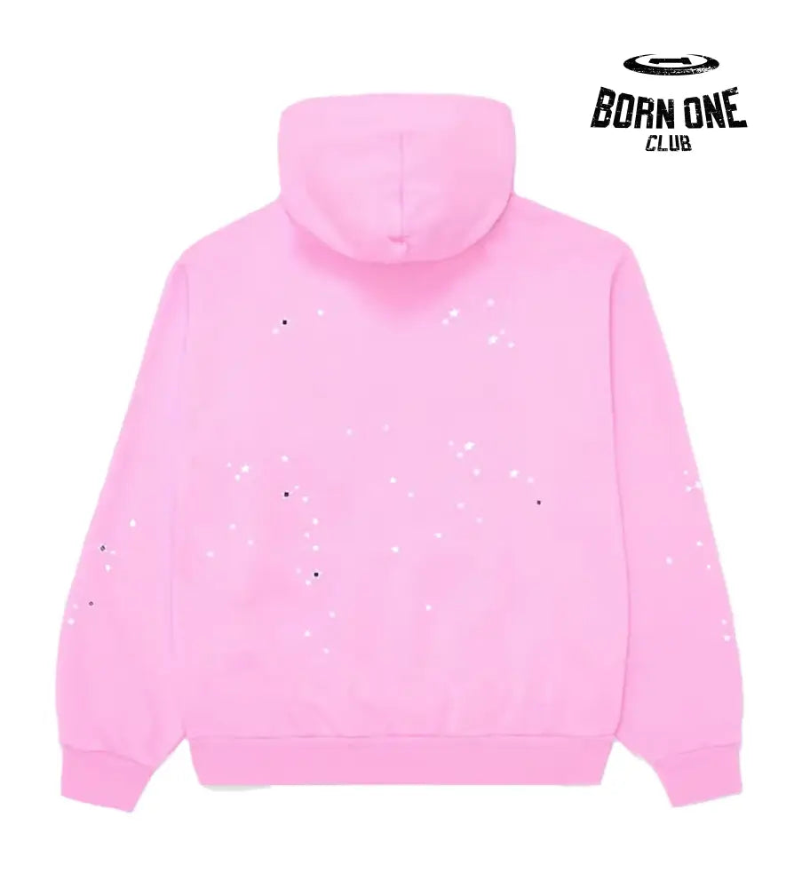 Sp5der Pink Atlanta Hoodie Hoodie