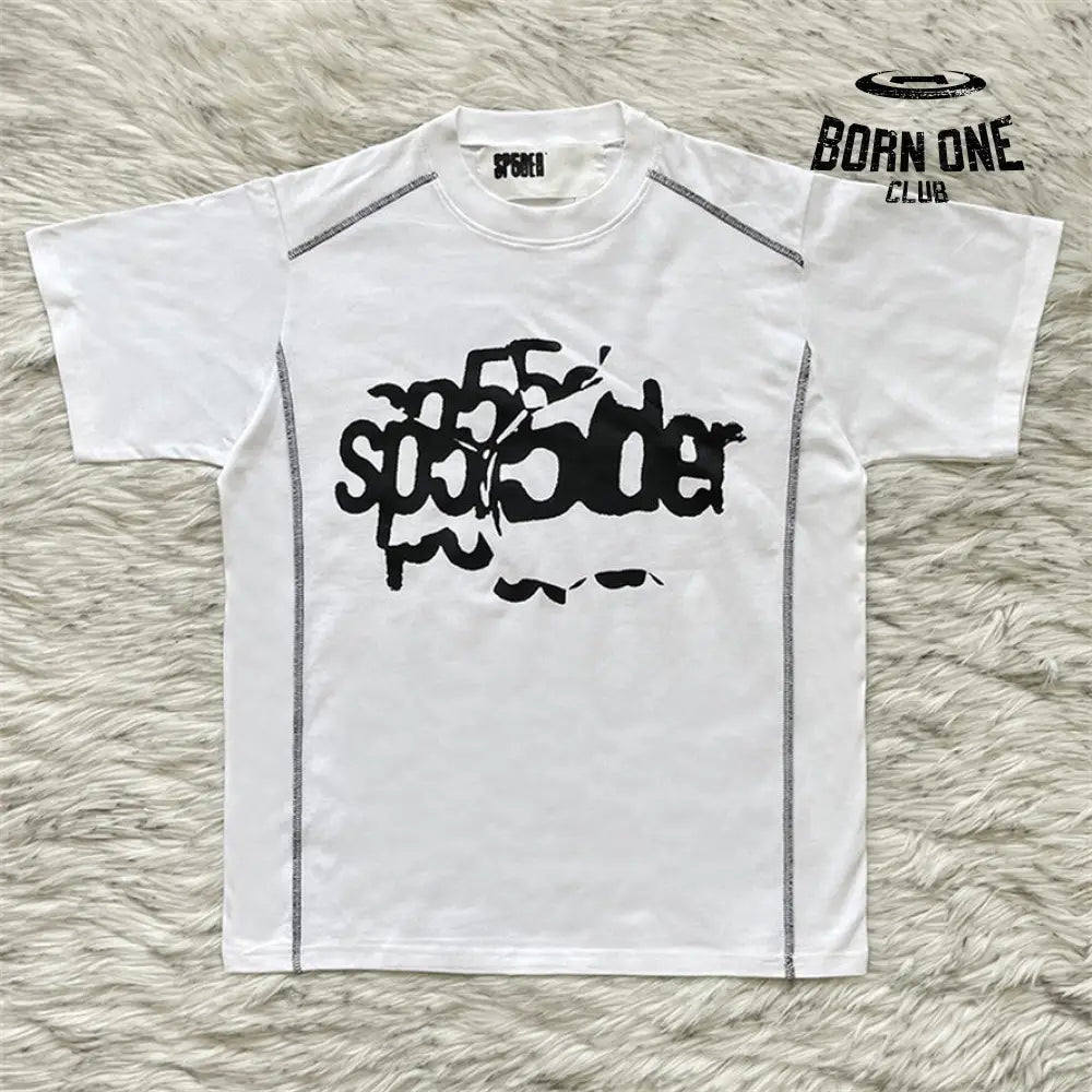 Sp5der Worldwide T-Shirt White camiseta