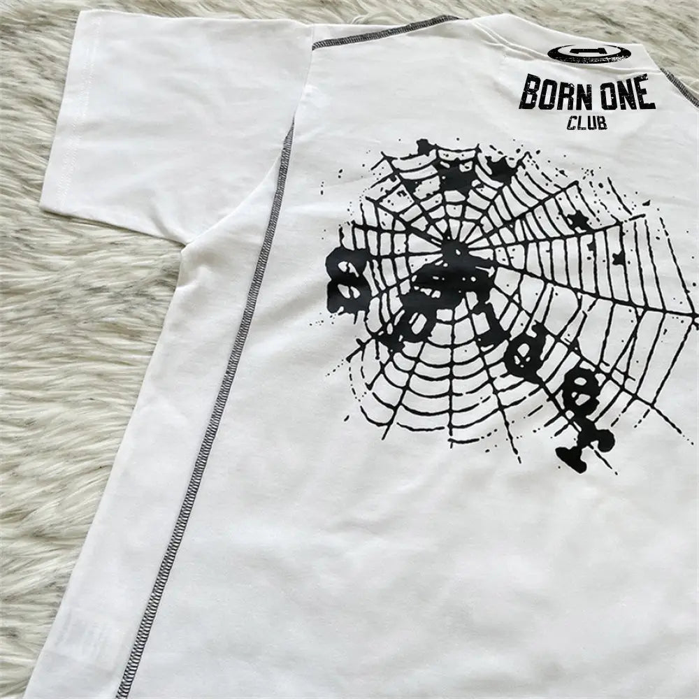 Sp5der Worldwide T-Shirt White camiseta