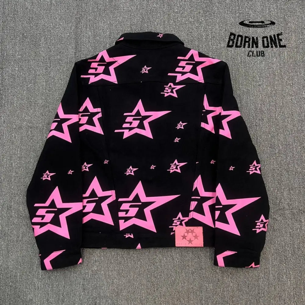 Spider 55555 Five-Star Denim Jacket Jaqueta Jeans
