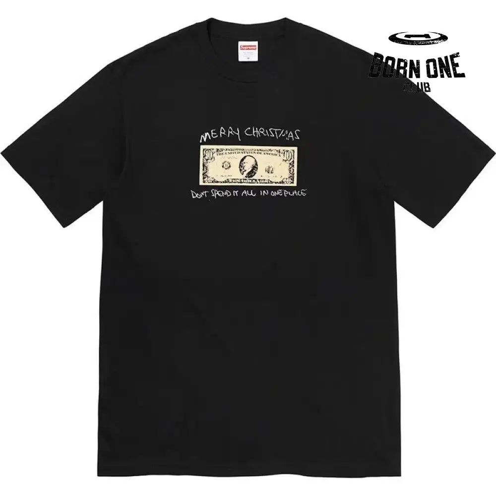 SUPREME DOLLAR Camiseta