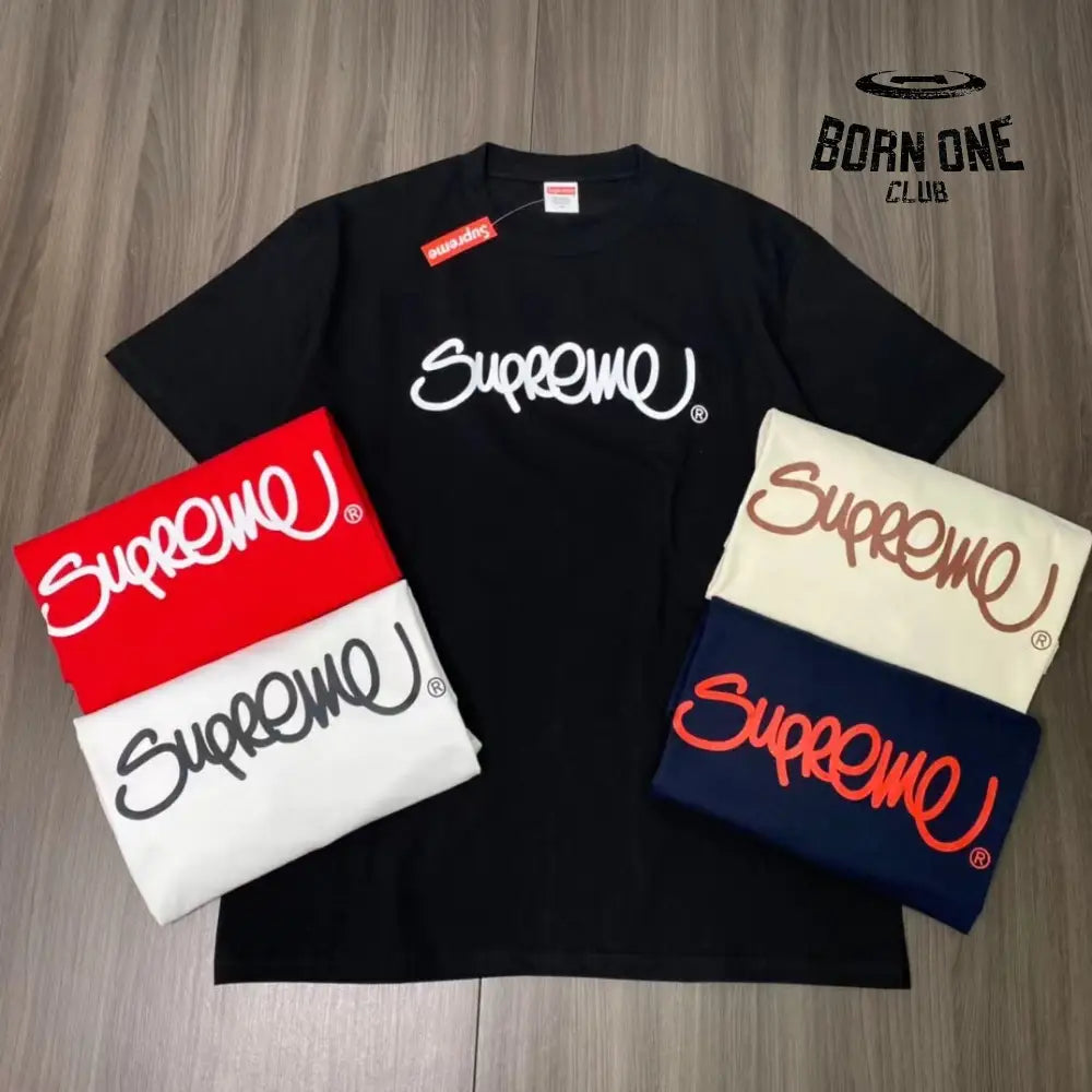SUPREME HANDSTYLE Camiseta