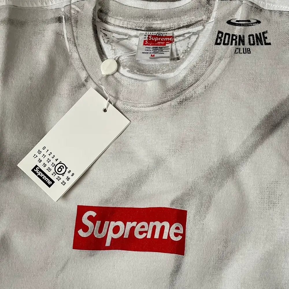 Supreme MM6 Maison Margiela Box Logo Tee Camiseta