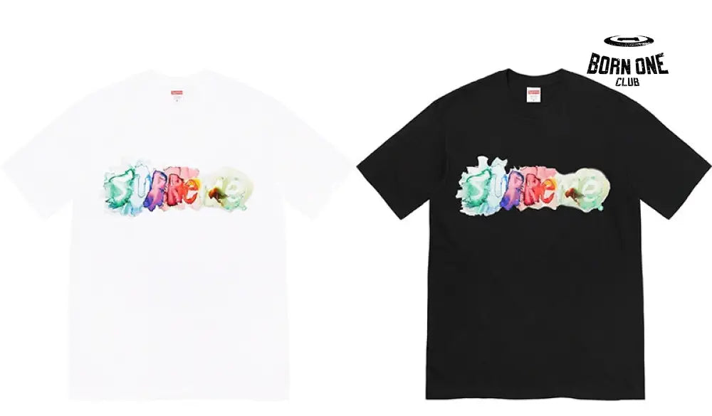SUPREME WATERCOLOR Camiseta