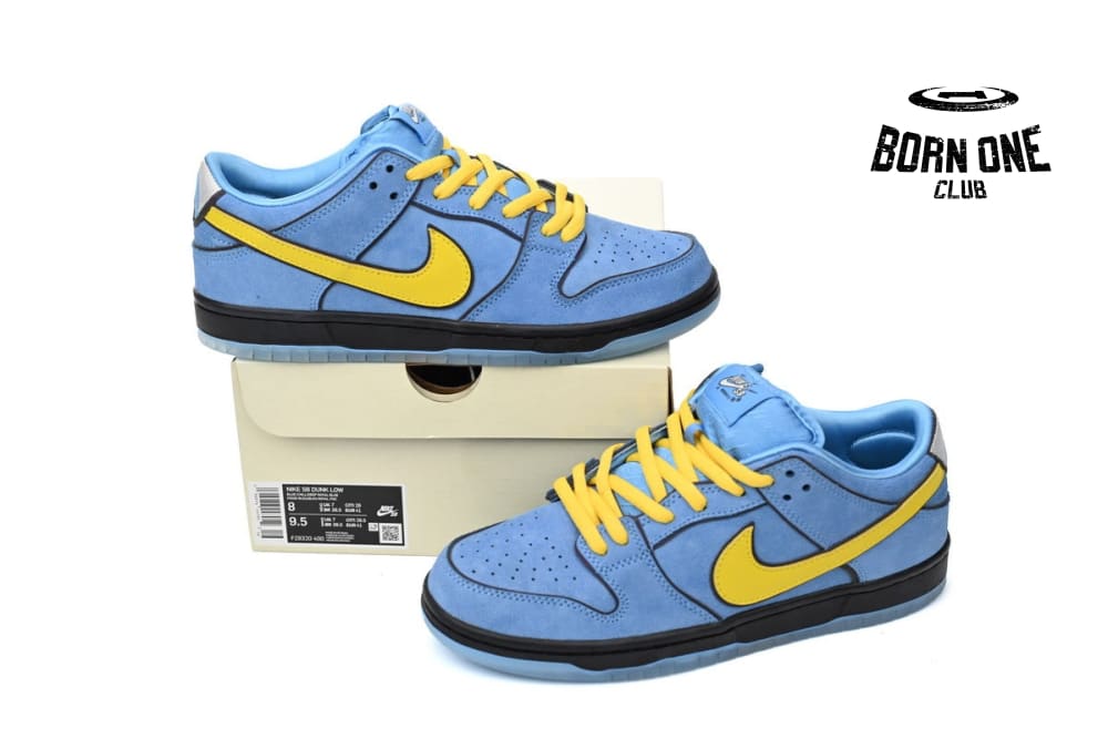 The Powerpuff Girls x Nike SB Dunk Low Bubbles FZ8320-400