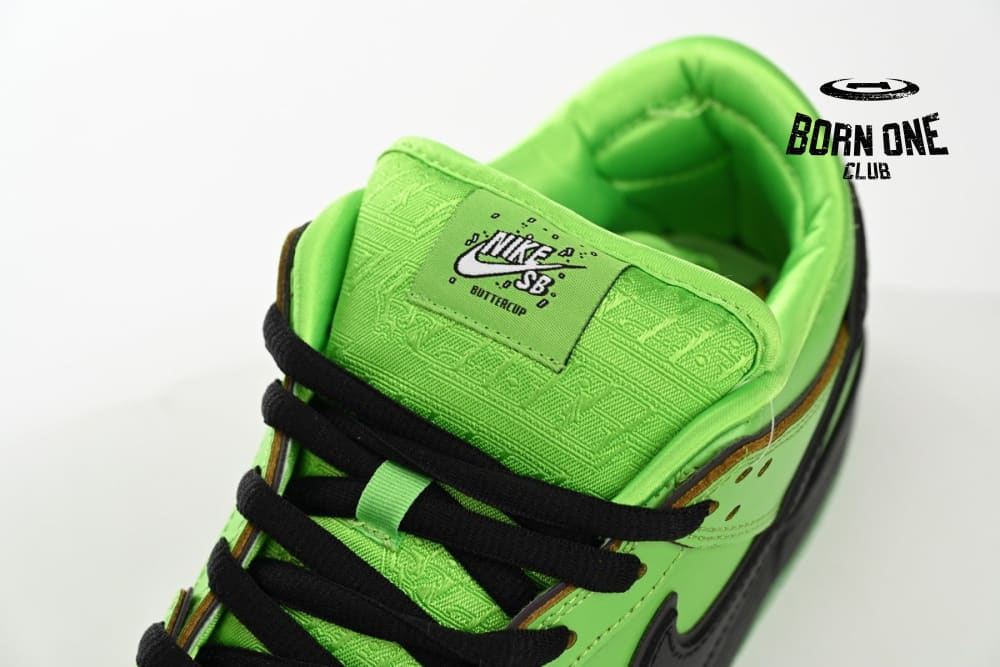 The Powerpuff Girls x Nike SB Dunk Low Buttercup FZ8319-300