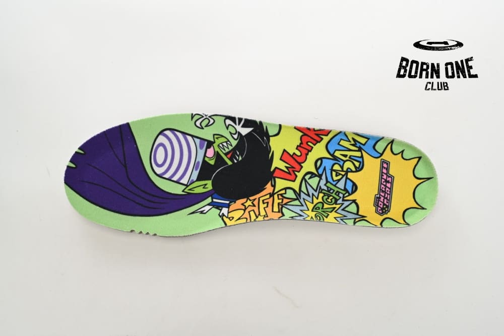 The Powerpuff Girls x Nike SB Dunk Low Buttercup FZ8319-300