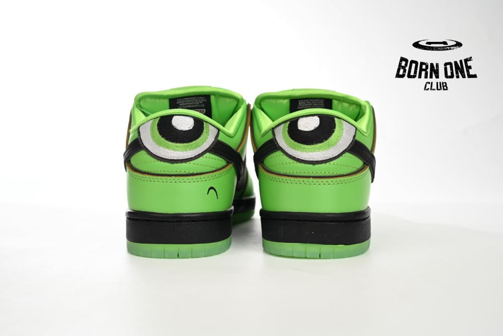 The Powerpuff Girls x Nike SB Dunk Low Buttercup FZ8319-300