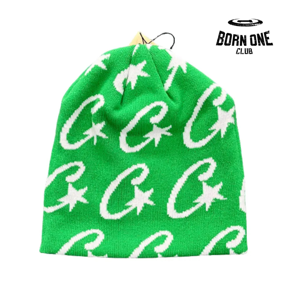 Touca Corteiz Demon Printed Beanie Verde
