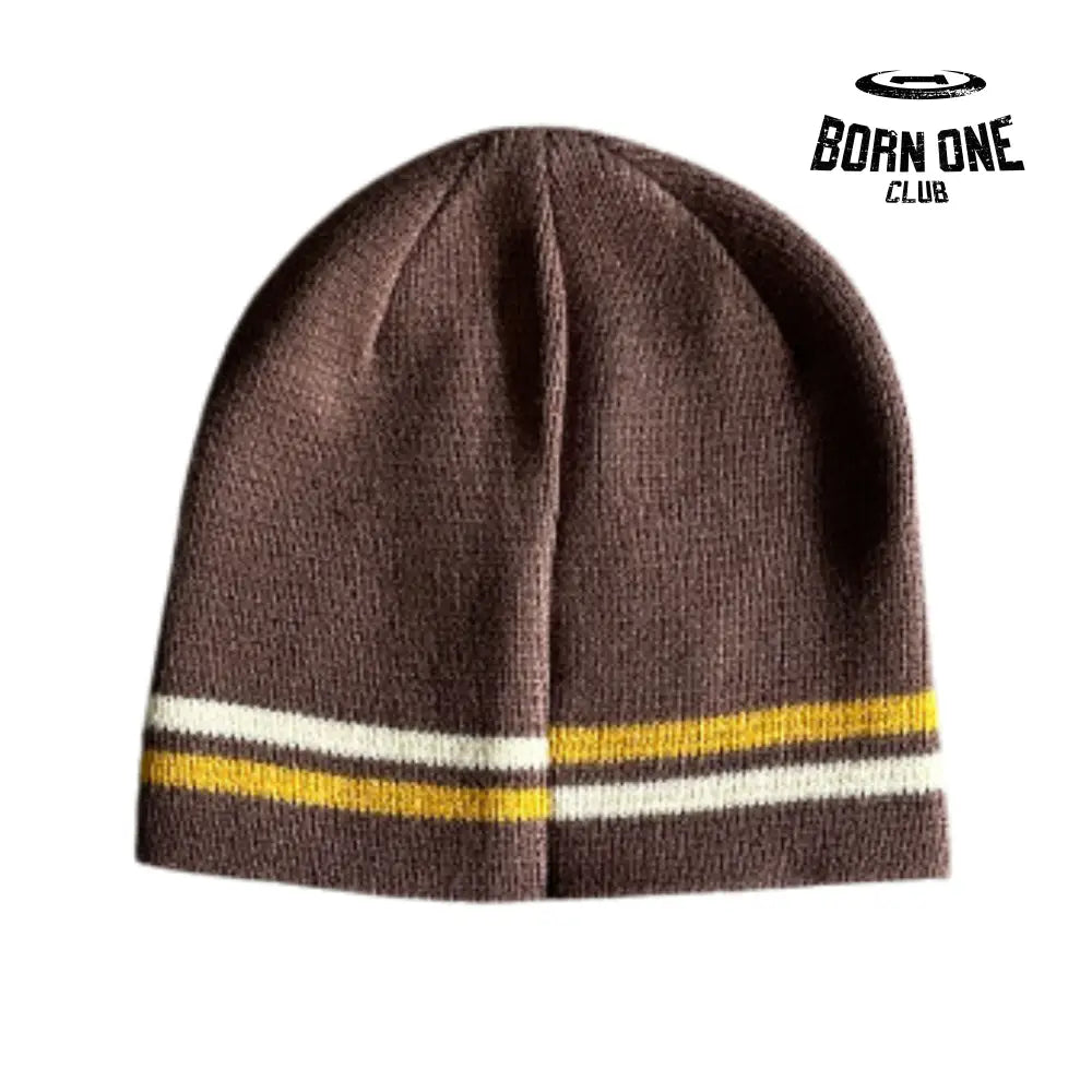 Touca Corteiz Knit Beanie Brown
