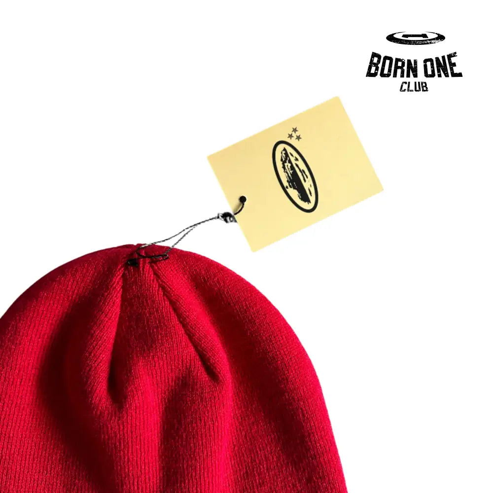 Touca Corteiz Side Embroidered Cold Hat Red