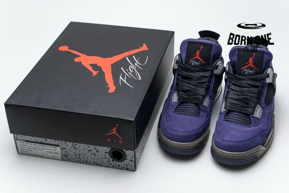 Travis Scott x Air Jordan 4 Retro Purple AJ4-766302
