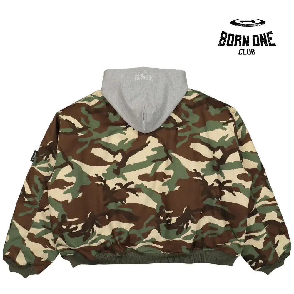 Vetements Camo Bomber Two Sides Jaqueta