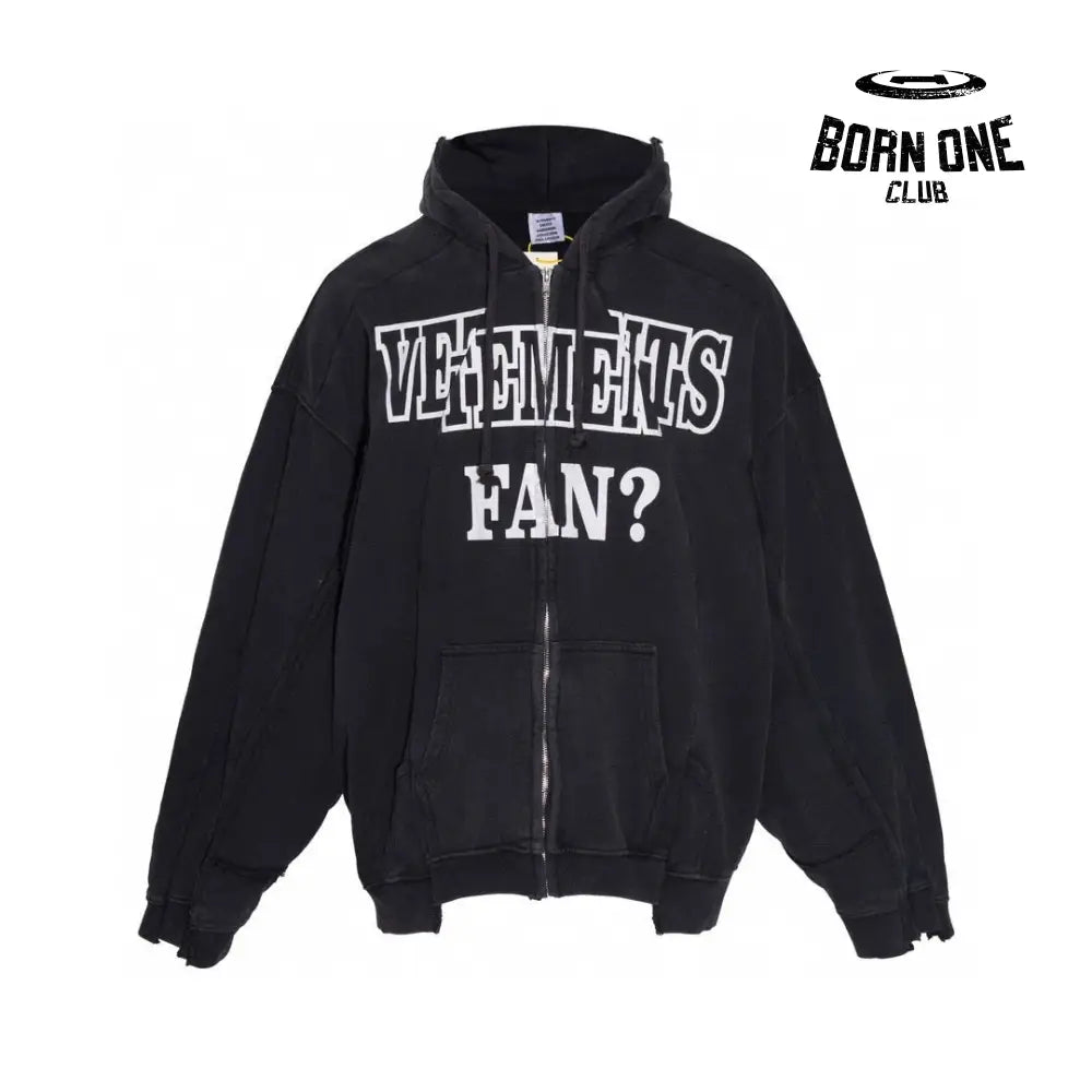 Vetements Fan? Jaqueta Moletom