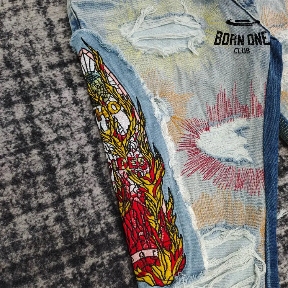 Who Decides War Calça Jeans