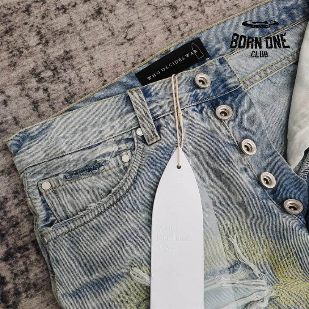 Who Decides War Calça Jeans