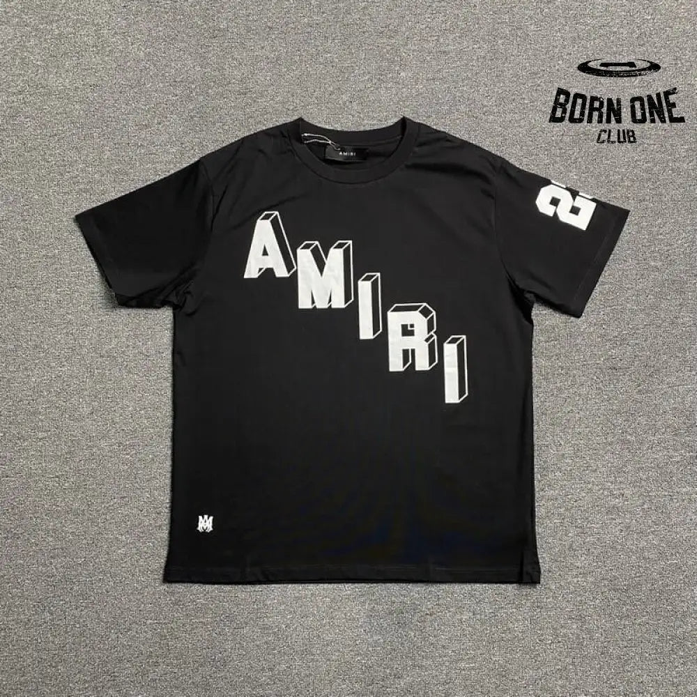 Camiseta Amiri Hockey Skater Preto