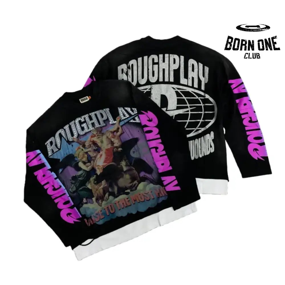 Rough Play Camiseta Manga Longa