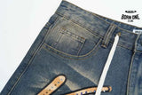 Shorts Vale Forever Valley Logo Denim