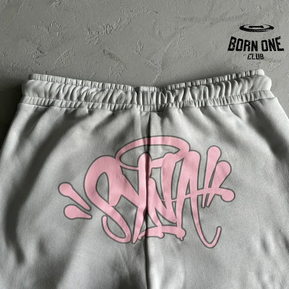 Conjunto Synaworld Logo Cinza
