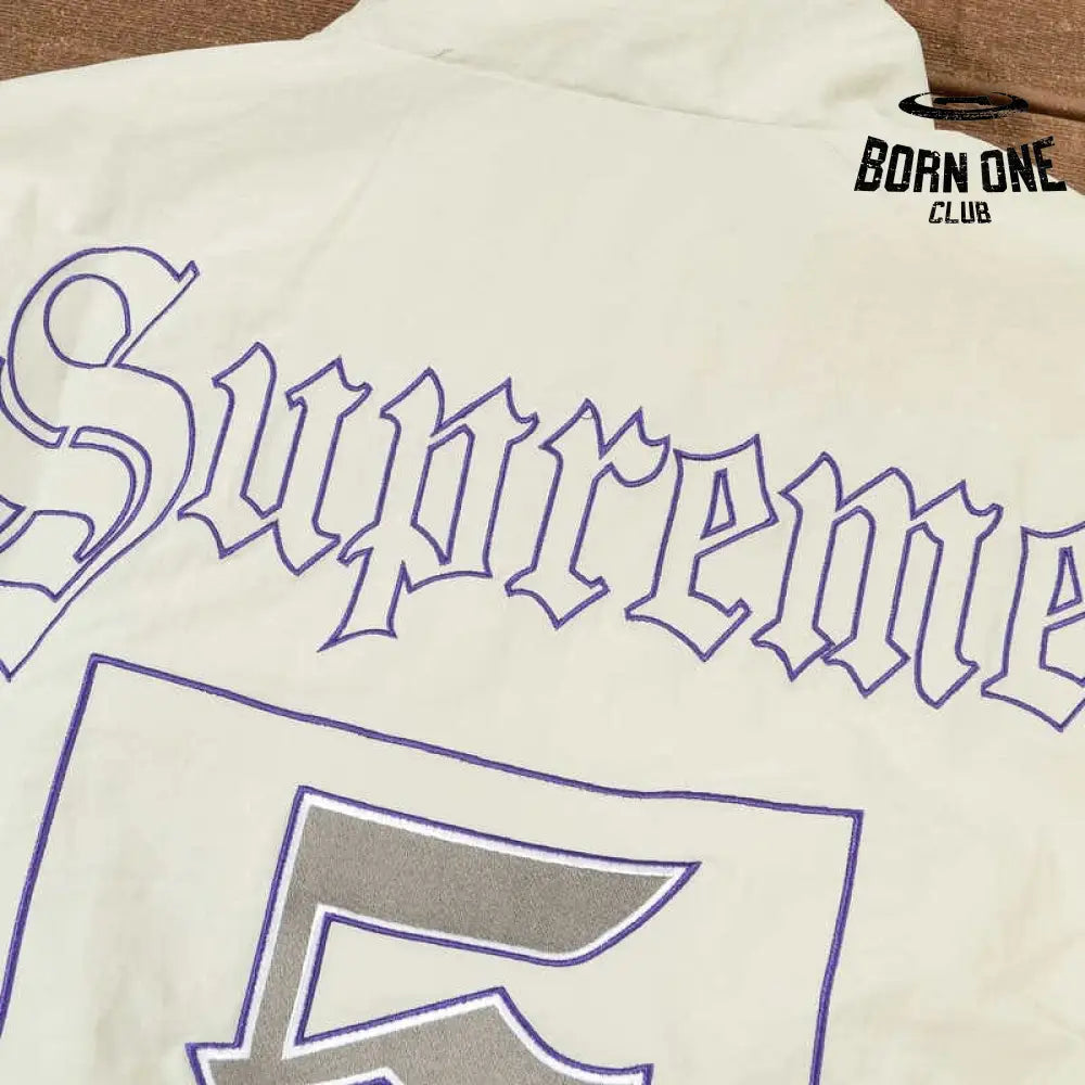 Conjunto Supreme OLD English Track White
