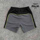 Conjunto Synaworld Pipe Hoodie & Shorts Cinza