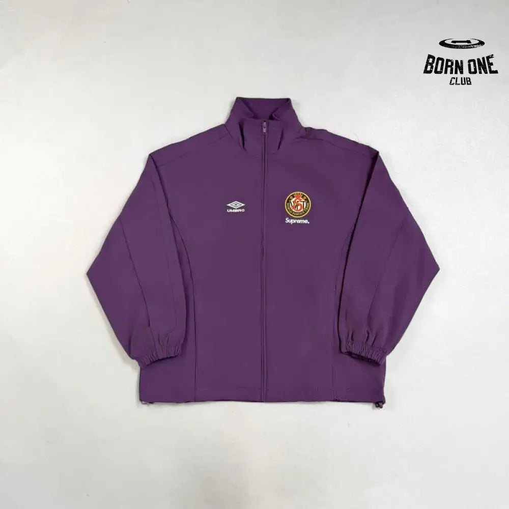 Conjunto Supreme x Umbro Cotton Ripstop Track Plum