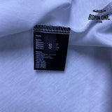 Camiseta Amiri Bar Logo Branca/Azul