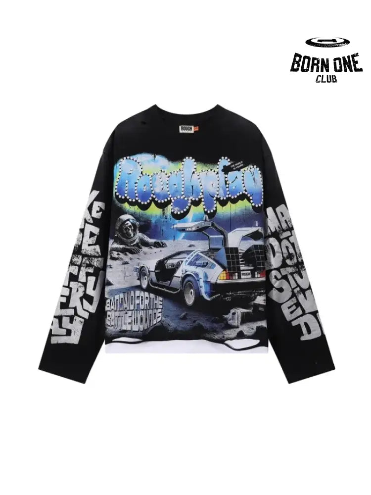 Rough Play Camiseta Manga Longa