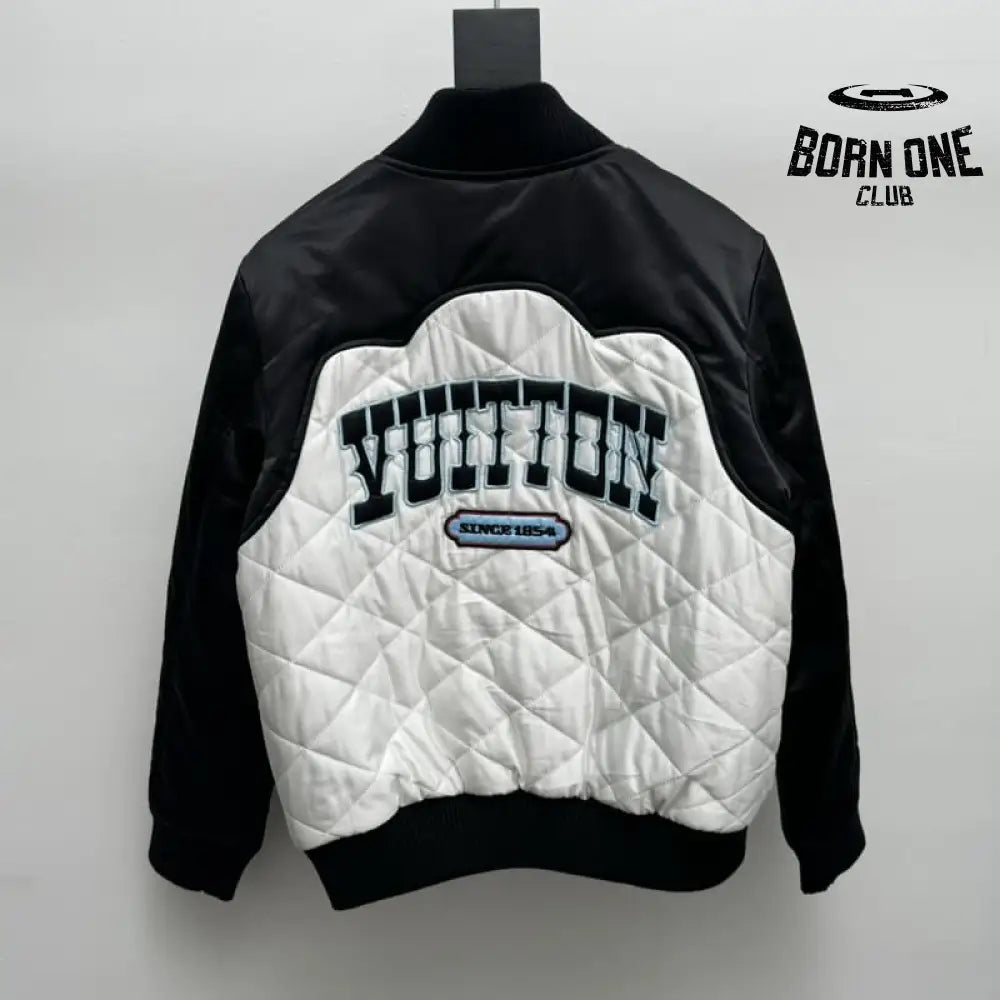 Jaqueta Bomber Louis Vuitton Bicolor Satin