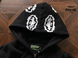 Moletom Denim Tears x Corteiz Zip Black