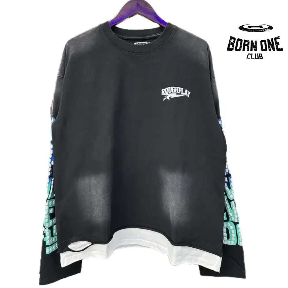 Rough Play Camiseta Manga Longa