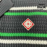 Conjunto Casablanca Crochê Preto e Verde