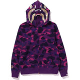 Bape Shark Moletom Zíper Gold Teeth