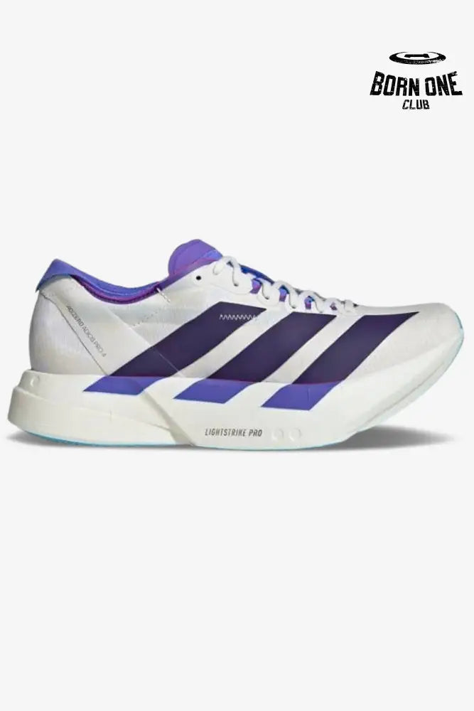 Adidas Adizero Adios Pro 4 Branco/Roxo
