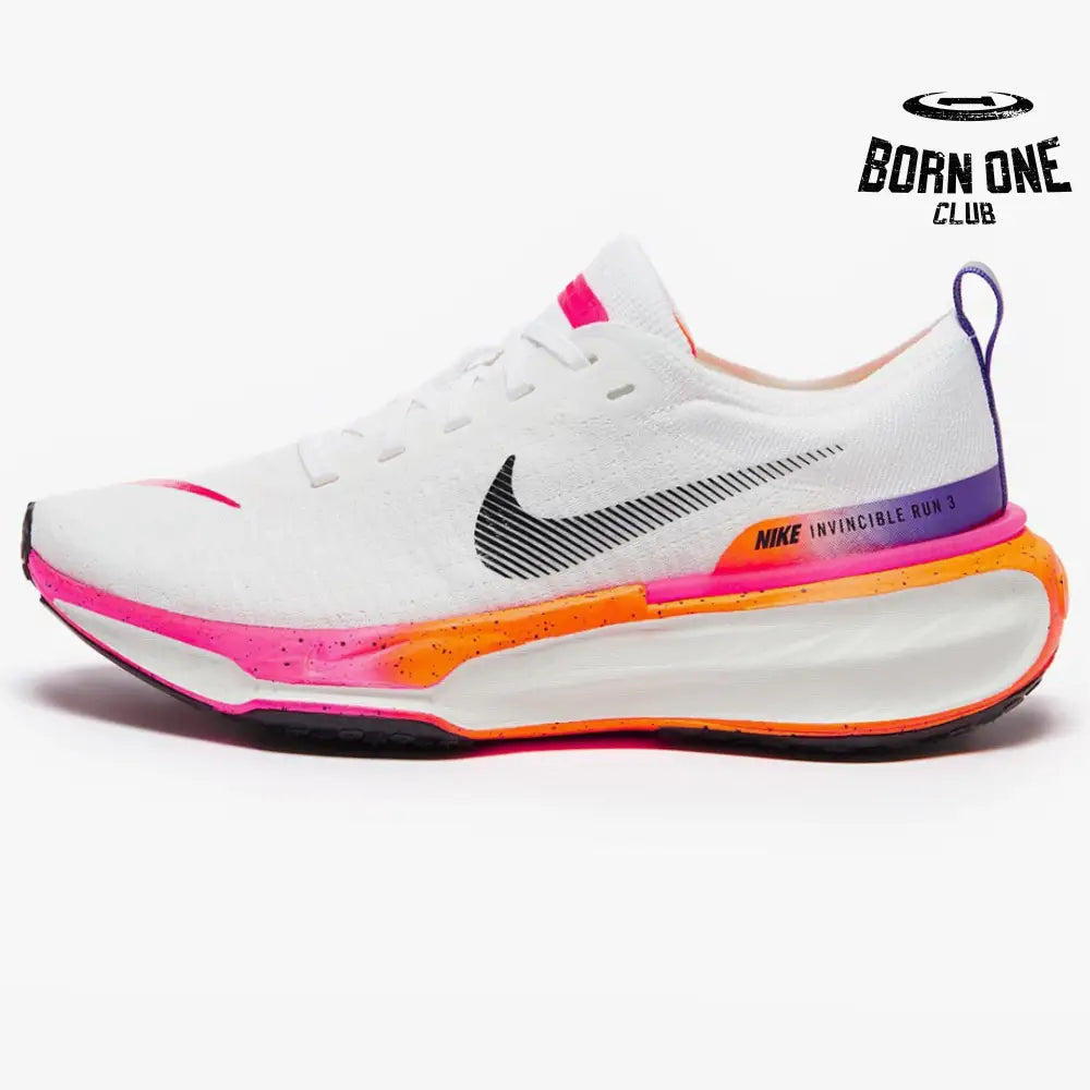 Nike Invincible Run 3 - Branco/Hyper Rosa