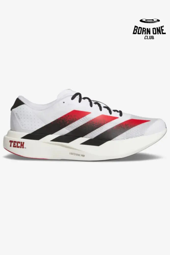 Adidas Adizero EVO SL - Branco/Preto/Vermelho