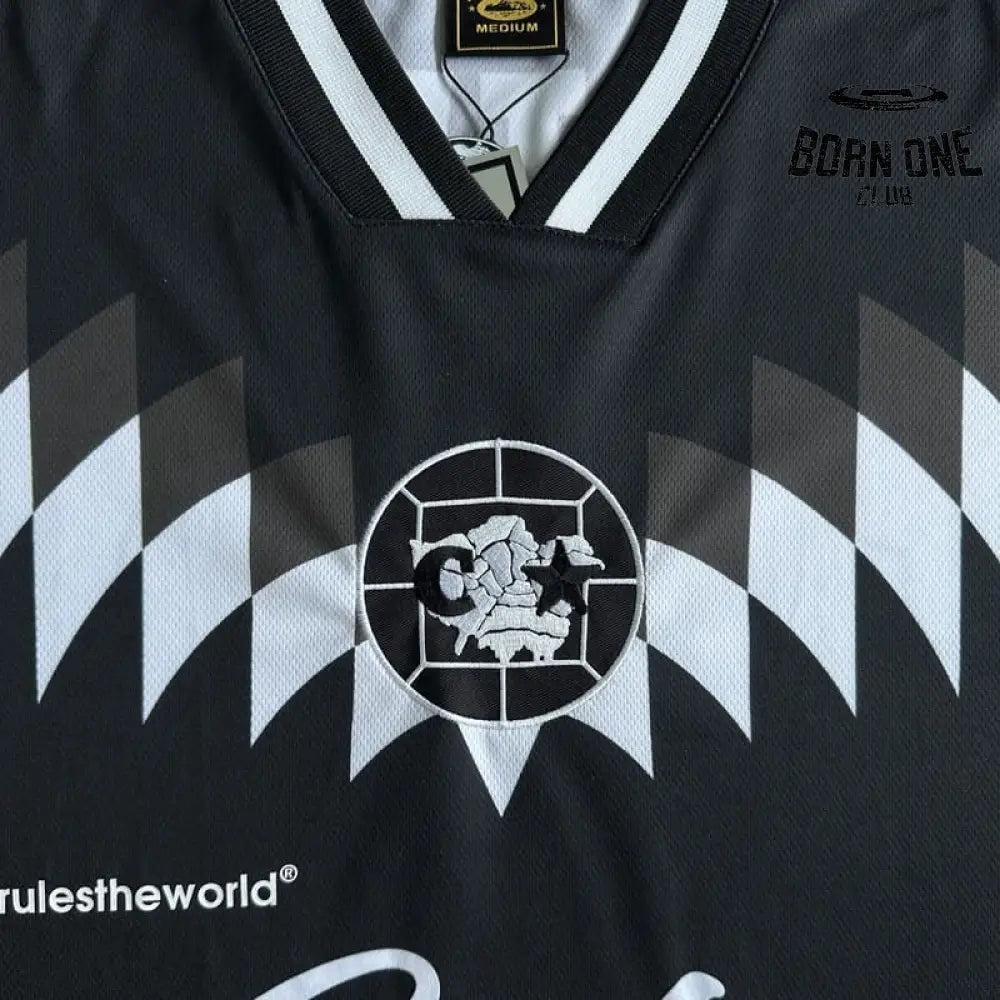 Camiseta Corteiz Futebol Preto