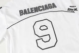 Camisa Balenciaga 1917 Logo "9" Branca