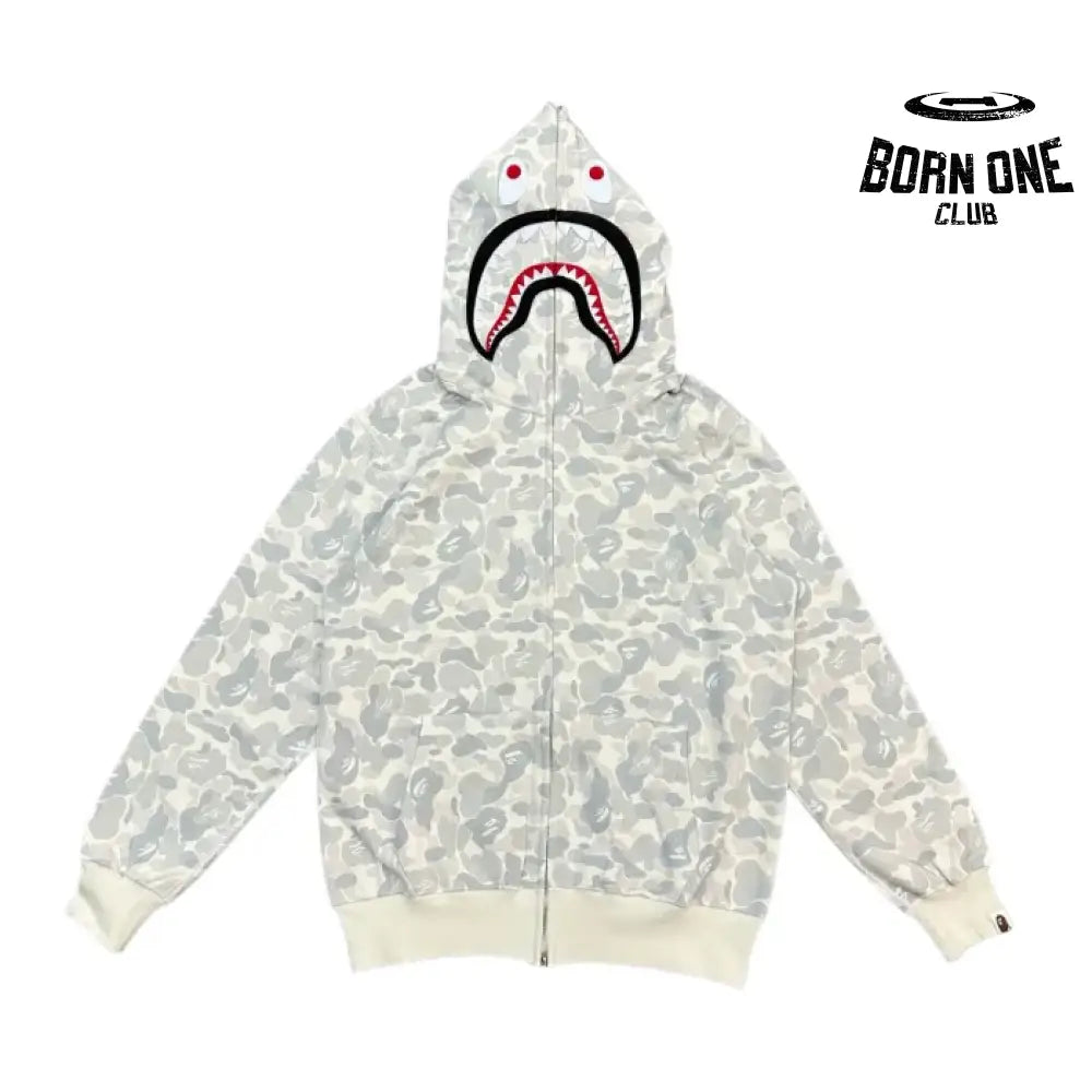 Bape Shark Moletom Zíper